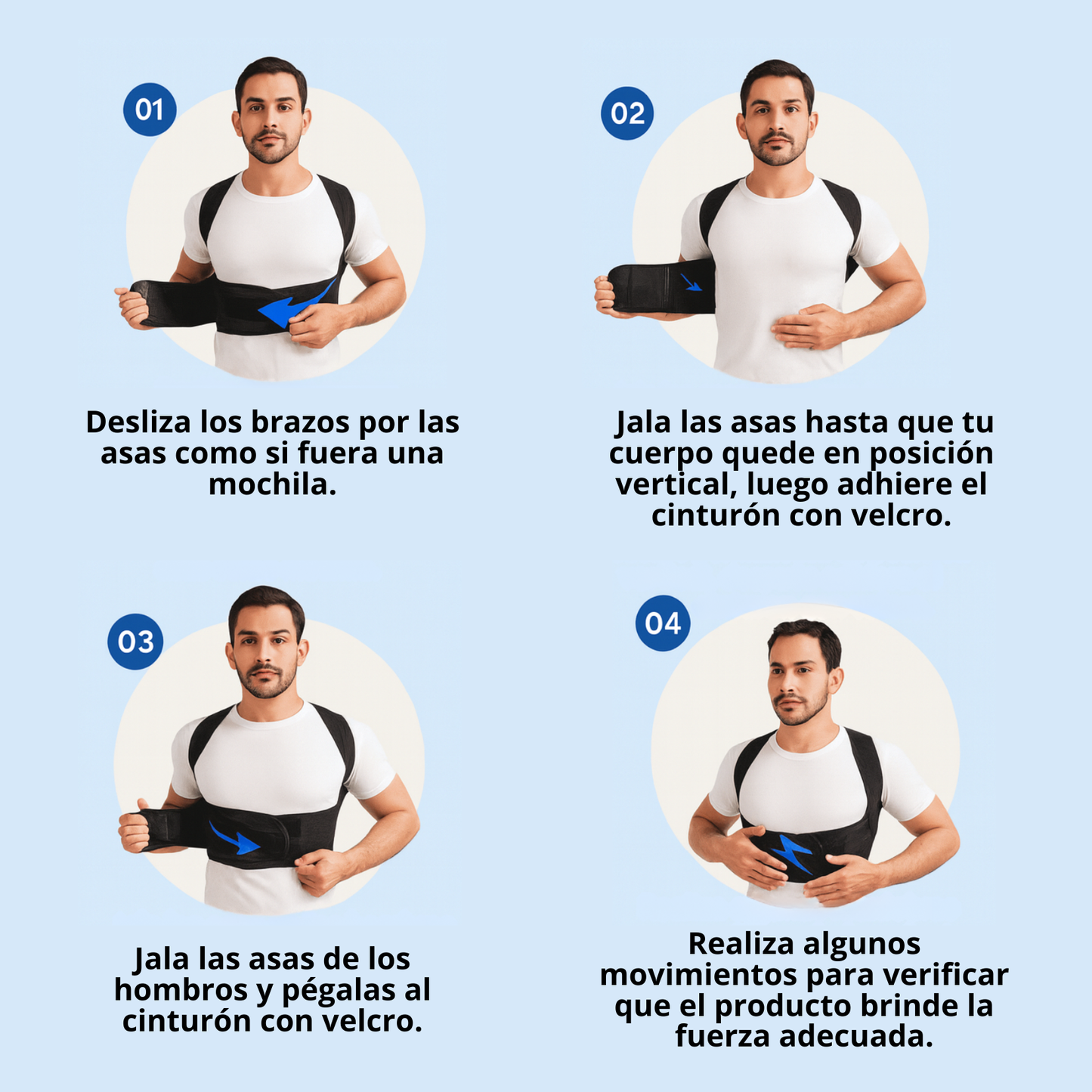EspaldaFirme Pro™ – Corrección postural inteligente para aliviar el dolor lumbar