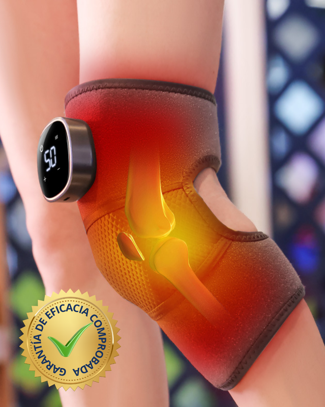 ThermoRodilla Pro™ – Alivio con Calor y Compresión para Rodillas Desgastadas