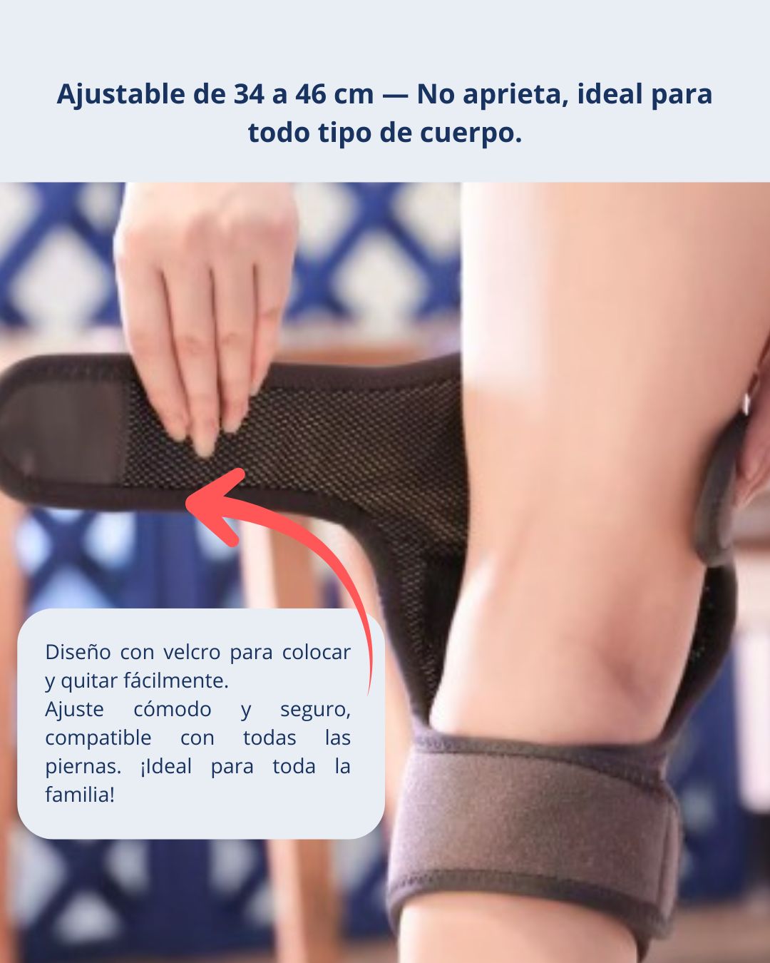 ThermoRodilla Pro™ – Alivio con Calor y Compresión para Rodillas Desgastadas