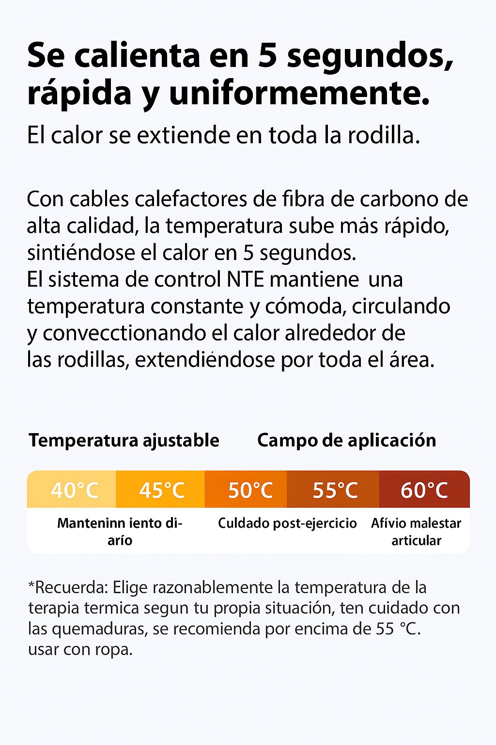 ThermoRodilla Pro™ – Alivio con Calor y Compresión para Rodillas Desgastadas