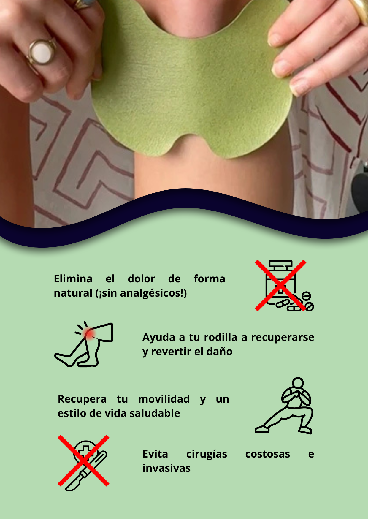 NeuroRelief Flex™ – Parches terapéuticos para varias zonas del cuerpo
